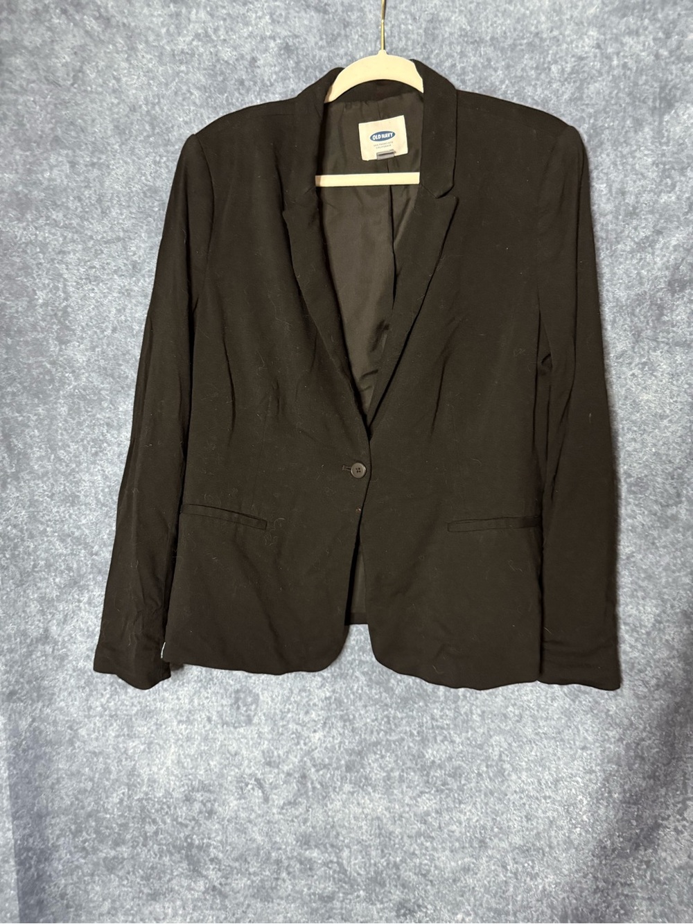 Old Navy Black Single-Button Women's Blazer